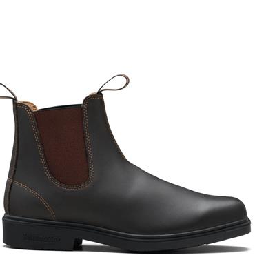 BLUNDSTONE MENS CHELSEA ANKLE BOOT - DARK BROWN